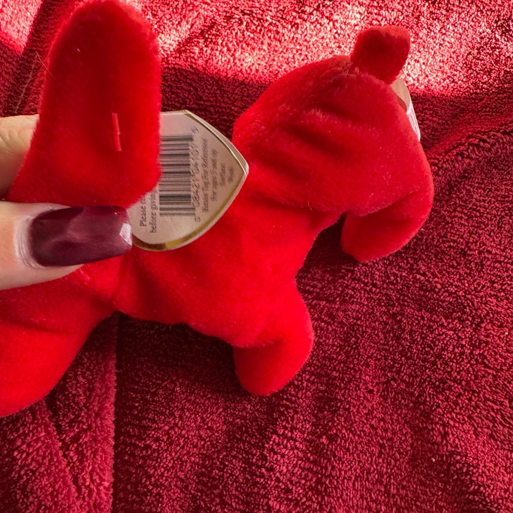 Ty Red Plush Pet